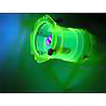 Schwarzlicht Discospot Blacklight Neonfarbe gruen green