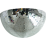 Spiegelkugel Mirrorball Half Halb 50 cm