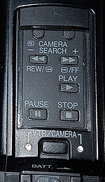 Blaupunkt Camerarekorder CC664 S-VHS-C oben